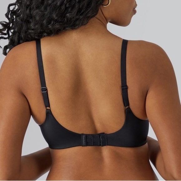 Bali One Smooth U Smoothing & Concealing Underwire Bra Black Size 38D - Picture 3 of 9